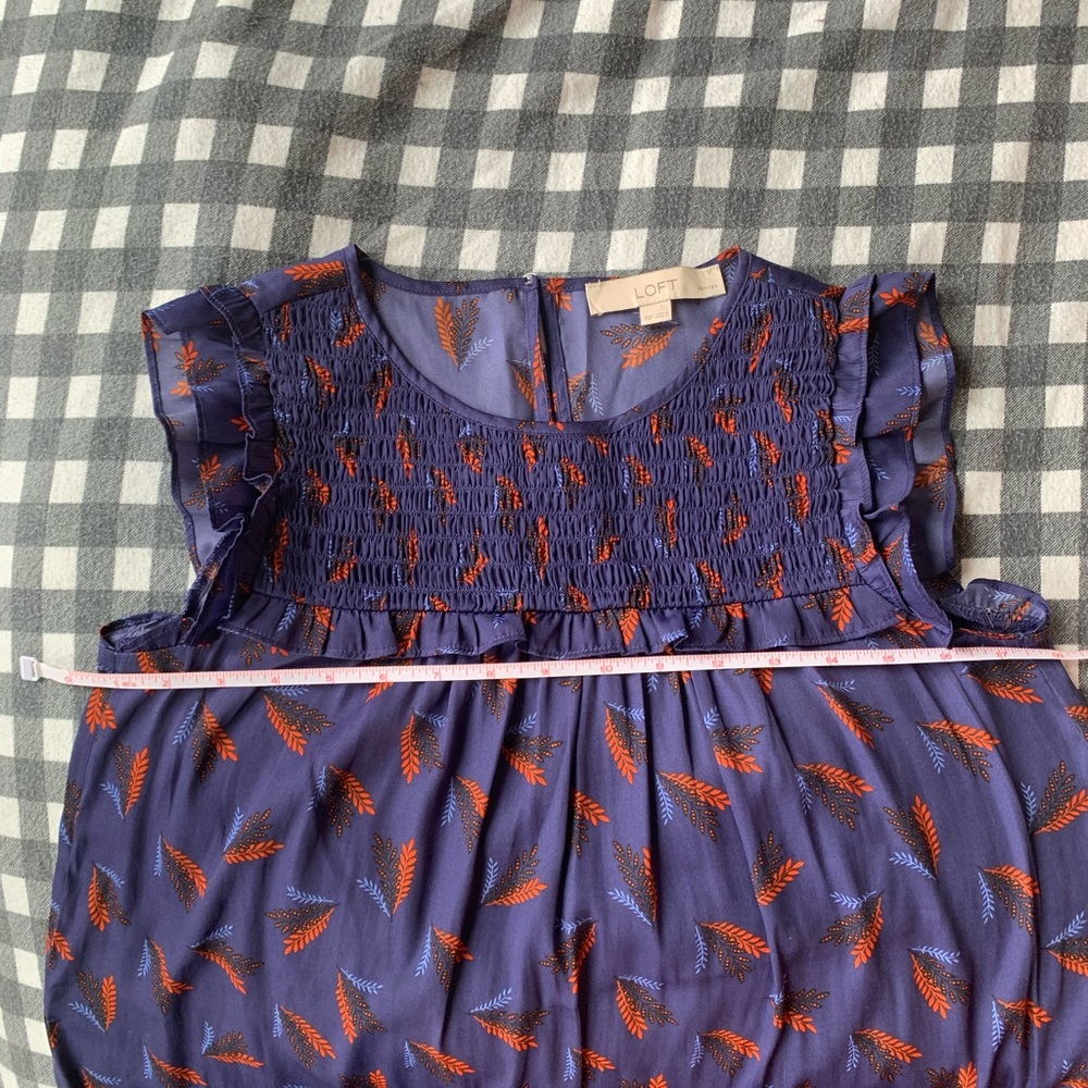 LOFT Patterned Blouse - Picture 8 of 8